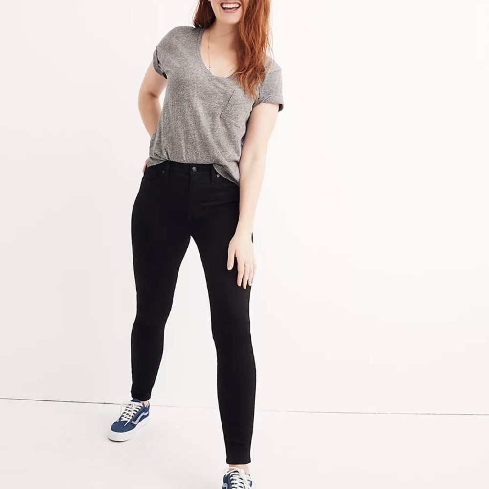 Madewell 10” high-rise skinny in Carbondale Wash in 29
